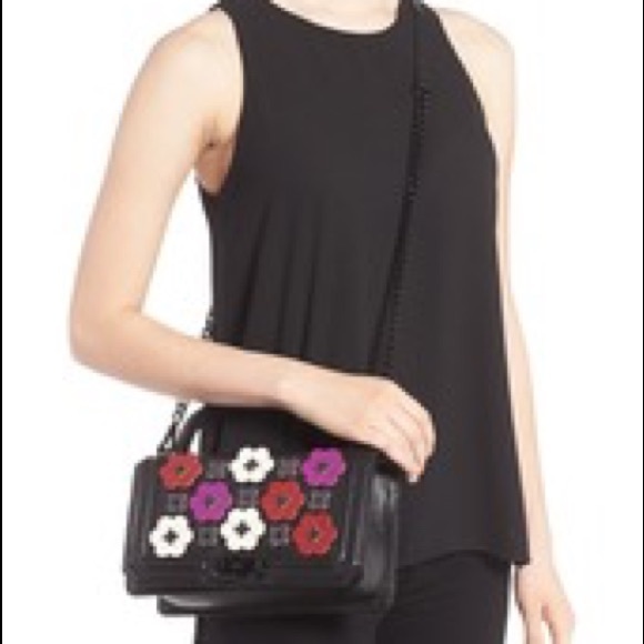 ❤️SOLD@RR❤️ Rebecca Minkoff Flower Love Cross Body - Picture 4 of 4